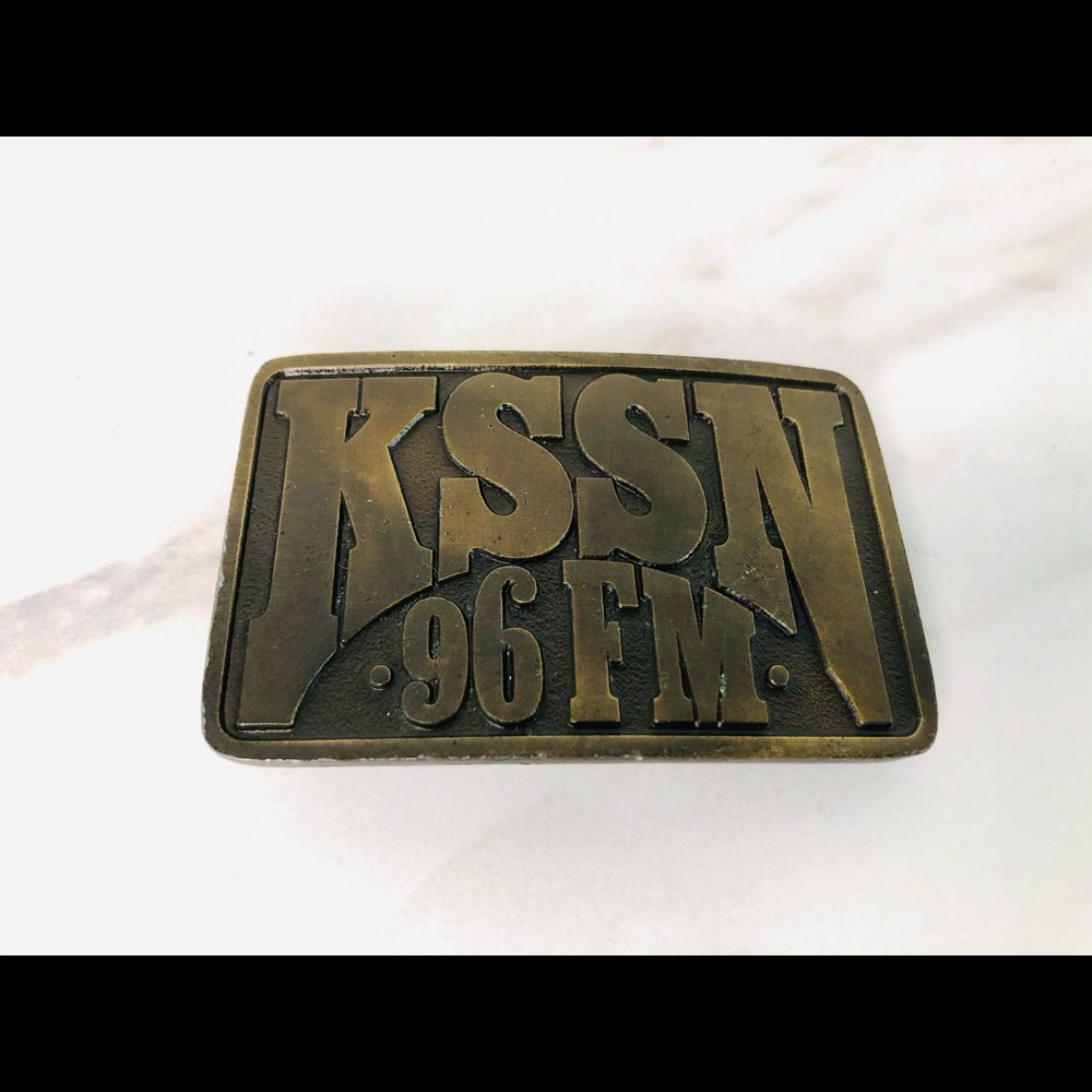 Vintage Belt Buckle Country Western Music 1970/80s
